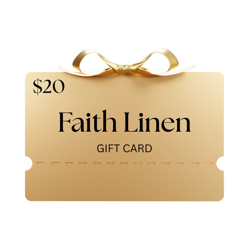 $50 Faith Linen Gift Card